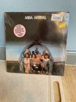 SEALED ORIGINAL  ABBA  LP 1976 Arrival HYPE STICKER Dancing Queen Atlantic  NOS