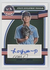 2023 Panini USA Baseball Stars & Stripes Logan Pascarella (Blue Ink) Auto 4z8