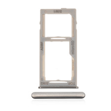 DUAL Sim Card Tray Slot Holder Replacement Part WHITE For Samsung A42 A426