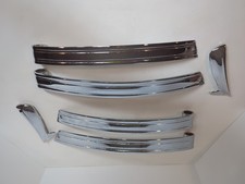 1928 Chrysler Model 75 Bumpers Right And Left 3 Pieces Oem Re-chromed.