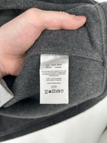 Columbia Full Zip Up Vest Jacket Fleece Zip Pockets Grey Mens 4XT 4XLT 4XL Tall - Picture 4 of 7