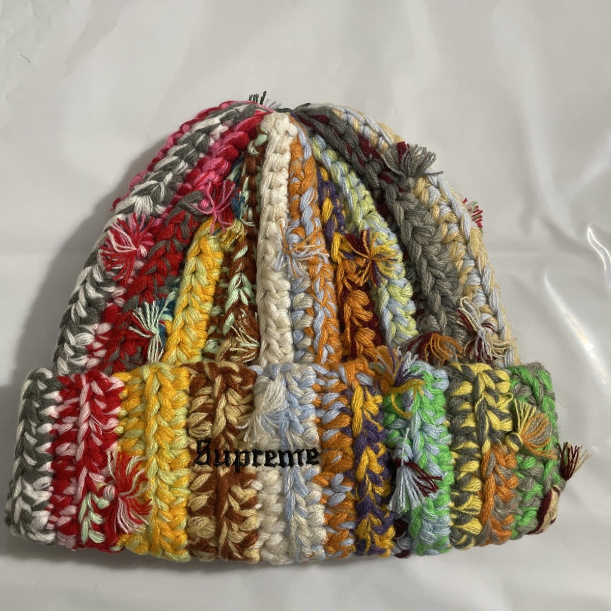 帽子 Supreme Hand Tied Beanie Multicolor NEW SEALED Supreme Hand Tied Beanie FW23 Multicolor Authentic | eBay