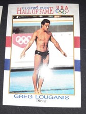 1991 Greg Louganis [Base] #50 1991 Impel U.S. Olympicards Hall of Fame