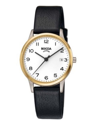 Boccia Damenuhr 3310-04,Titanium.Neue Uhr+Etikett.2 Jahre Garantie ab Kaufdatum