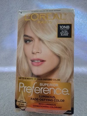 Loreal Paris Superior Preference 10NB Blonde Hair Color Fade Defying