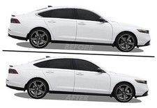 SlickMod Chrome Delete Blackout Vinyl Overlay for 2023-2024 Honda Gloss Black