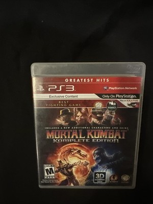 Mortal Kombat -- Komplete Edition (Sony PlayStation 3, 2012)