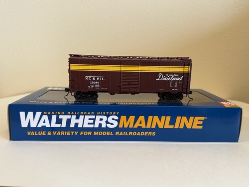 Vagón de carga Walthers Mainline HO NC&STL #19386 40' AAR 1944 910-1364 | Zustand: Used