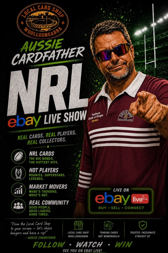 NRL Weekly Singles with the Aussie Cardfather