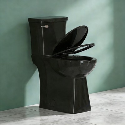 21'' Extra Tall Toilet for Seniors Elongated Bowl 1.28 GPF with Soft-Close Seat