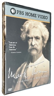 Mark Twain PBS DVD 2004 Directed by Ken Burns New Sealed Author Samuel Clemens