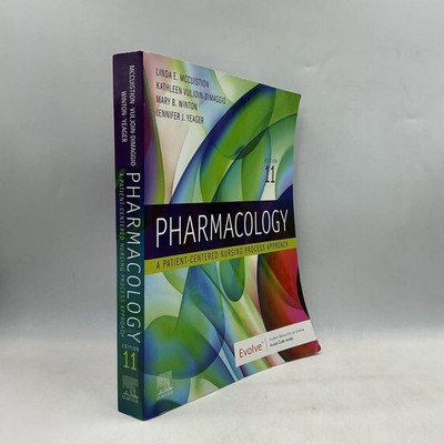 Pharmacology Patient-Centered Nursing 11e McCuistion Elsevier PB 2023 USA