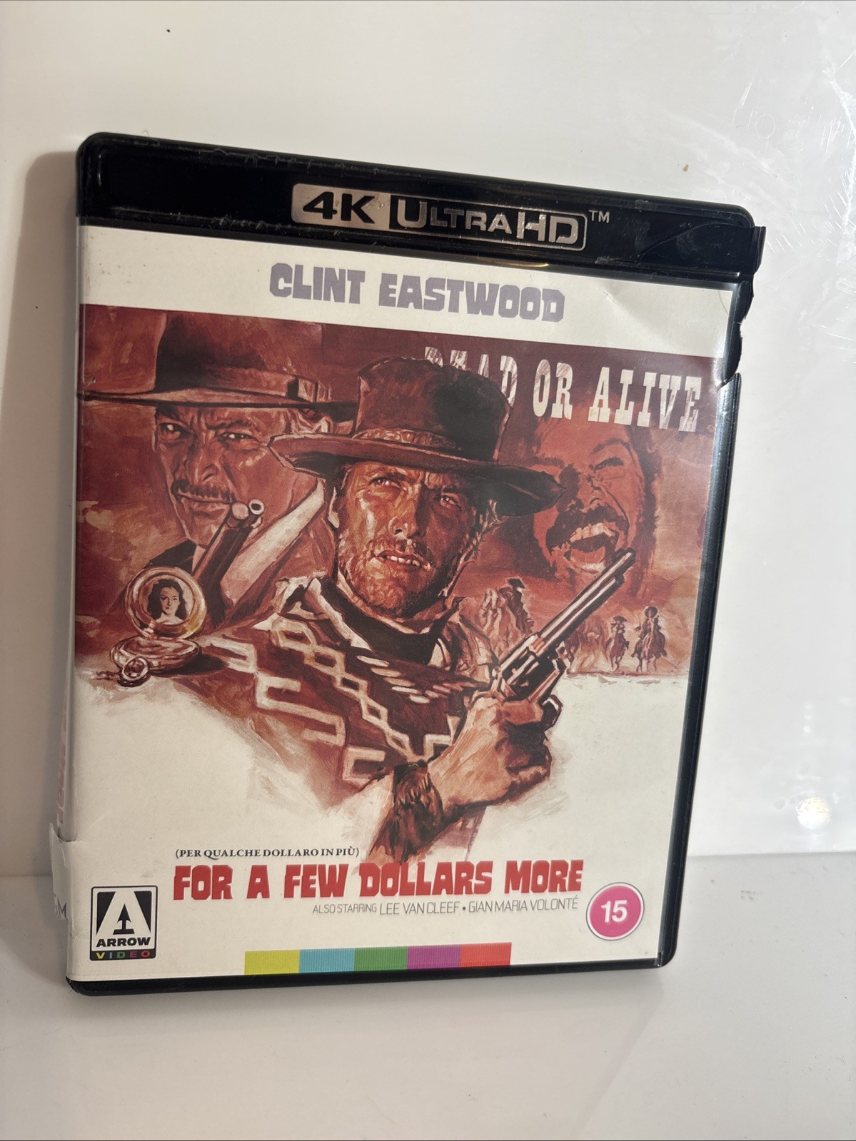 4K UHD BLU-RAY FOR A FEW DOLLARS MORE  CLINT  EASTWOOD  - Please  Read