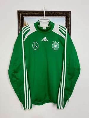 Vintage Adidas Germany Football Train Sweatshirt Soccer Track Top Jacket Size L