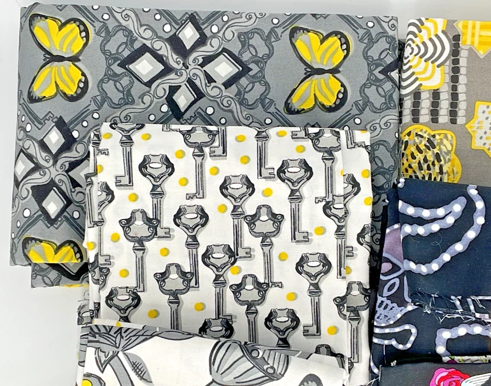 Gran Lote De Esqueletos Espeluznantes y Lindos Animales Tela Algodón Foto 2 de 4