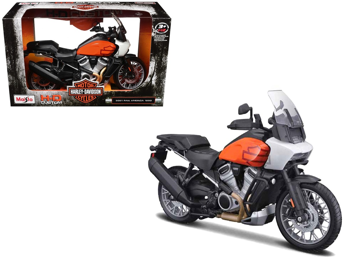 2021 Harley Davidson Pan America 1250 Diecast Model 1/12 Scale