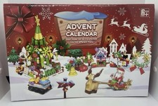 NEW Christmas Advent Calendar Building Blocks Set - 24 Surprises