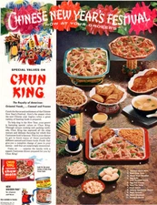 Chun King Oriental Foods Chinese New Year CHOW MEIN Chop Suey 1959 Magazine Ad