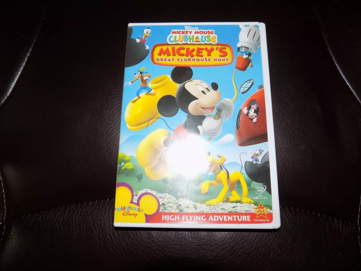 Dusney's Mickey Mouse Clubhouse - Mickey's Great Clubhouse Hunt DVD  Adventure 786936715149