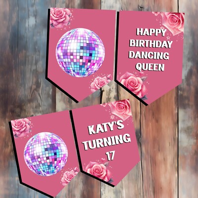 Mama Mia Wimpelkette, Geburtstag Wimpelkette, Meryl Streep, Party, Dancing Queen. 17th