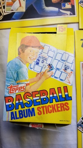 Lot of 5 1981 Topps Baseball Sticker Albums 3 new 2 used inc 500+ stickers read - Picture 16 of 19