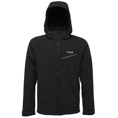 Regatta Herren Softshell Jacke Outdoor warm mit Kapuze Kapuzenjacke M bis XXL
