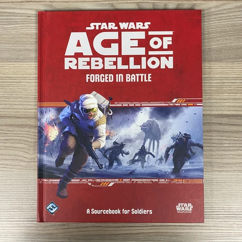 Star Wars Âge De Rébellion Forgé En Bataille Jeu Rôle Soldats Livre Source RPG