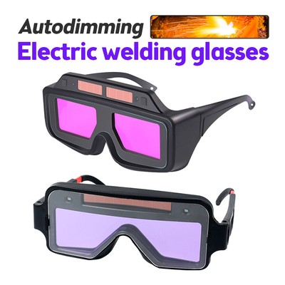 New Solar Powered Auto Darkening Welding Mask Helmet Eyes Goggle Welder Glasses