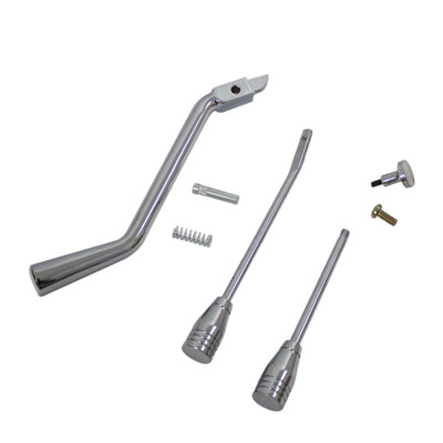 Chrome Column Shifter Tilt Lever Turn Signal Hazard Tilt Kit Polished for GM