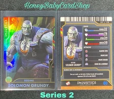 Injustice Arcade GEM MINT Series 2 Card 11 Regime Solomon Grundy Holofoil