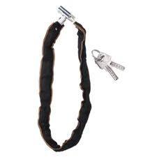 Motorcycle & Bike Anti-Theft Heavy Duty Chain Lock Padlock 7mm Steel Security