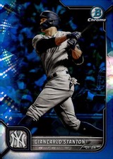 2022 Bowman Chrome Sapphire Edition #85 Giancarlo Stanton