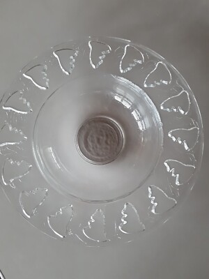 Glasschale rund, 36 cm Durchmesser 