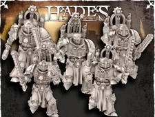 Hades Close Combat Unit 2 (5 models) HLT 26-30 28mm Heresy Lab Space Marines