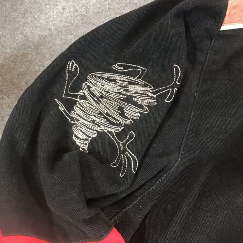 VTG JH Jeff Hamilton Design Looney Tunes Taz All Embroidered Jacket Size 4XL - Picture 3 of 10