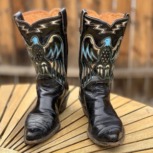 aztec cowboy boots