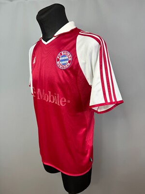 BAYERN MUNICH 2003 2004 BALLACK HOME SHIRT FOOTBALL SOCCER JERSEY