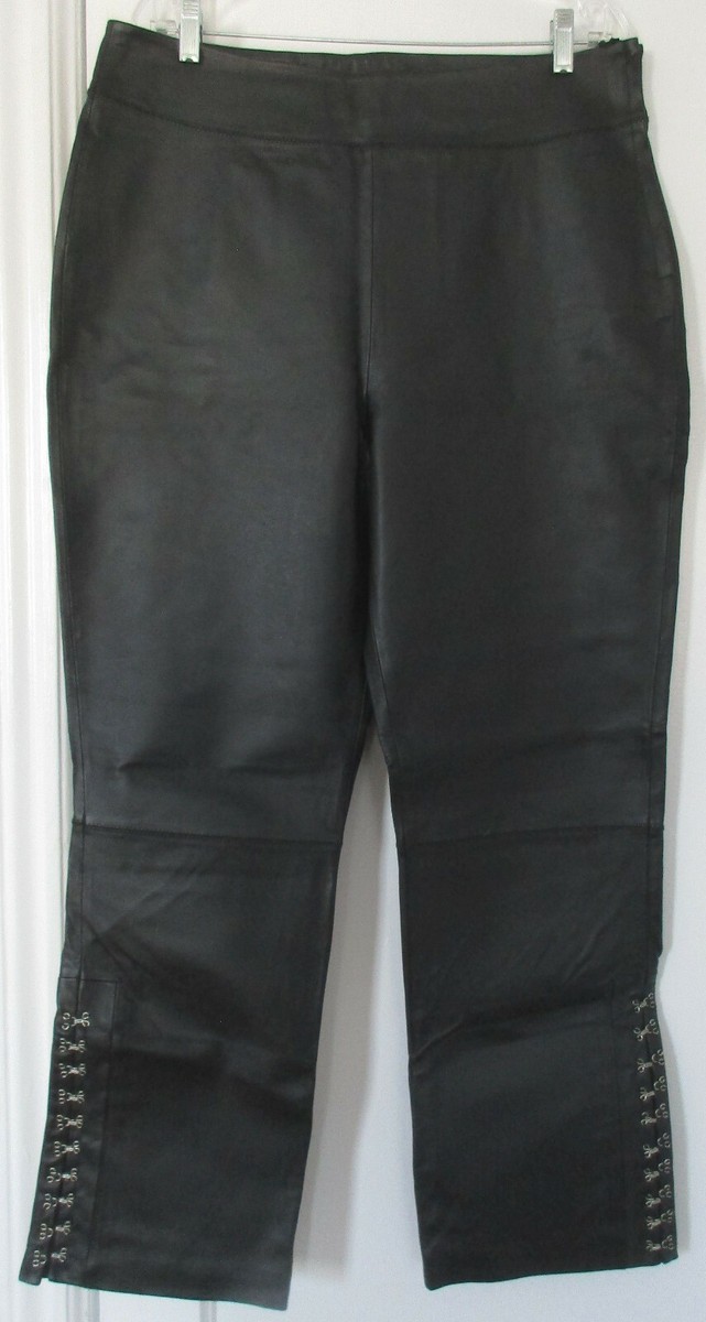 Patti LaBelle Lined Leather Pants Women's Size 16 Rare Vintage NWT