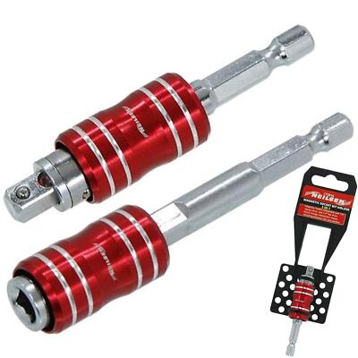 Magnetischer Innensechskant Adapter Bithalter Set 2 in 1 Vierkant 1/4'' Antrieb CT5816