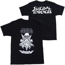 SUICIDAL TENDENCIES cd lgo Pentagram POSSESSED Official SHIRT MED still cyco