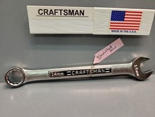 Craftsman Metric 14mm Combination Wrench 12pt USA 42918 Series VA USA New Blem!