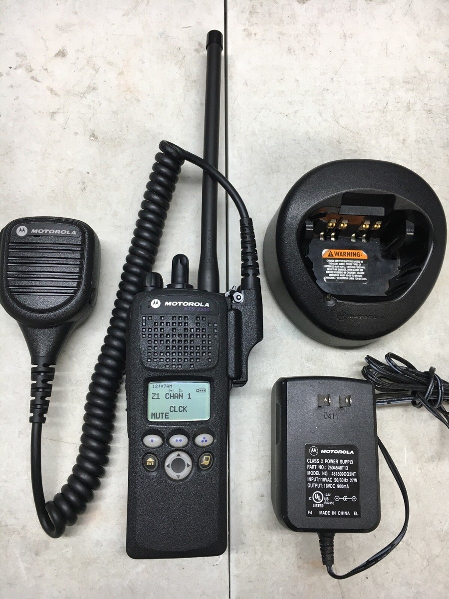 USED MOTOROLA XTS2500 III VHF 136-174Mhz P25 Digital Radio with
