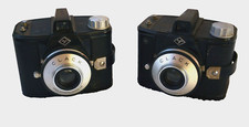 TWO Agfa 'CLACK' Cameras 1954 120 film