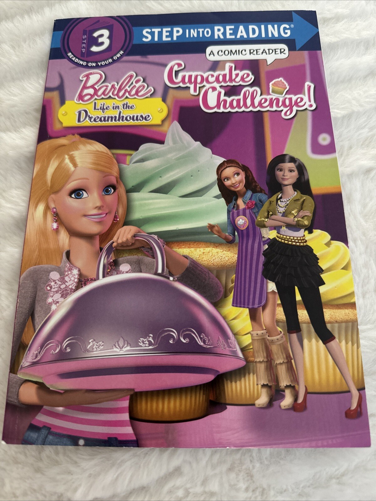 Barbie Life in the Dreamhouse Cupcake Challenge Book by Mary Tillworth 2015-image