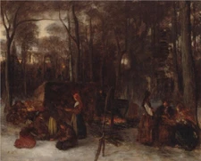 high quality oil handpainted painting  on canvas- Tasting the Sugar