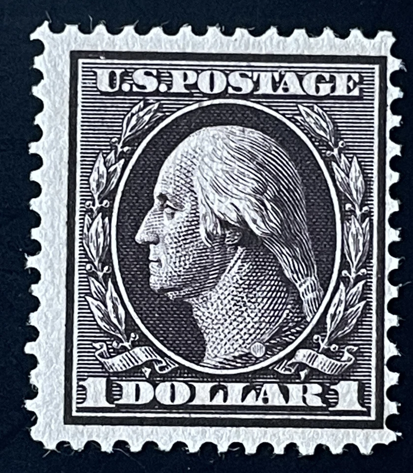 US Stamps; Scott #342 Washington Franklin $1 M OG Never Hinged W/ PF Cert. $1050 - Image 4 of 4