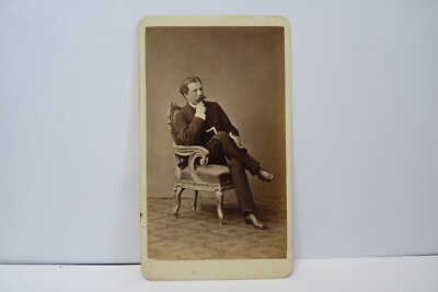 CDV Foto Baron de Ghetaldi Marienbad 1869 
