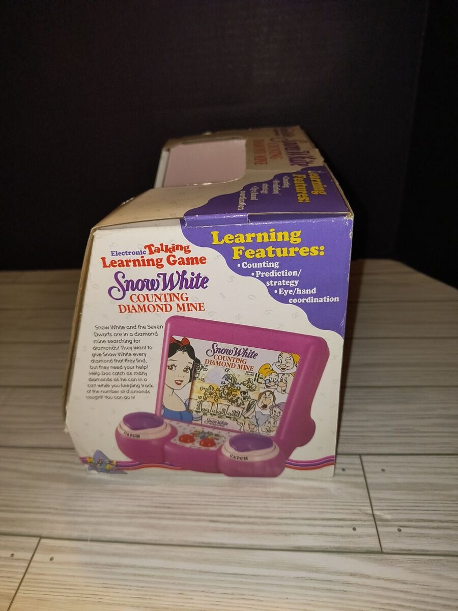 1994 TIGER SNOW WHITE COUNTING DIAMOND MINE ELECTRONIC Kids 1994 TIGER SNOW WHITE COUNTING DIAMOND MINE ELECTRONIC Kids