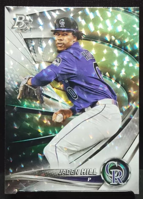 2022 Bowman Platinum #TOP-80 Jaden Hill Top Prospects Ice