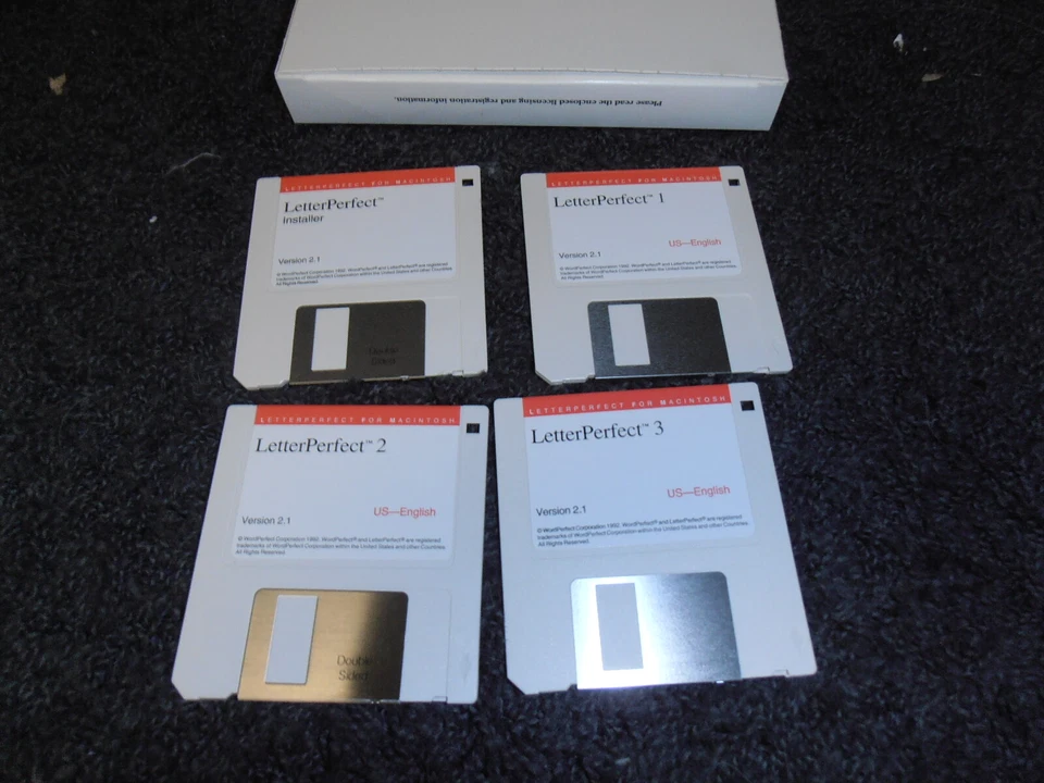 LetterPerfect (Mac, 1992)  - Image 3 of 3